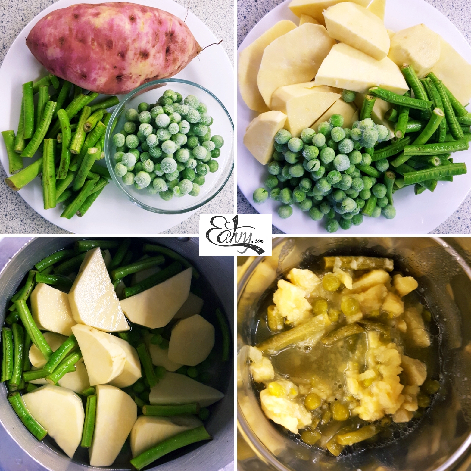 Sweet potato with Greens Eatvy Eat by V